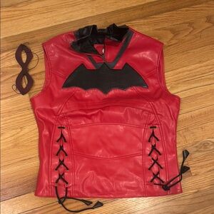 Red Hood Arkham Costume Vest S